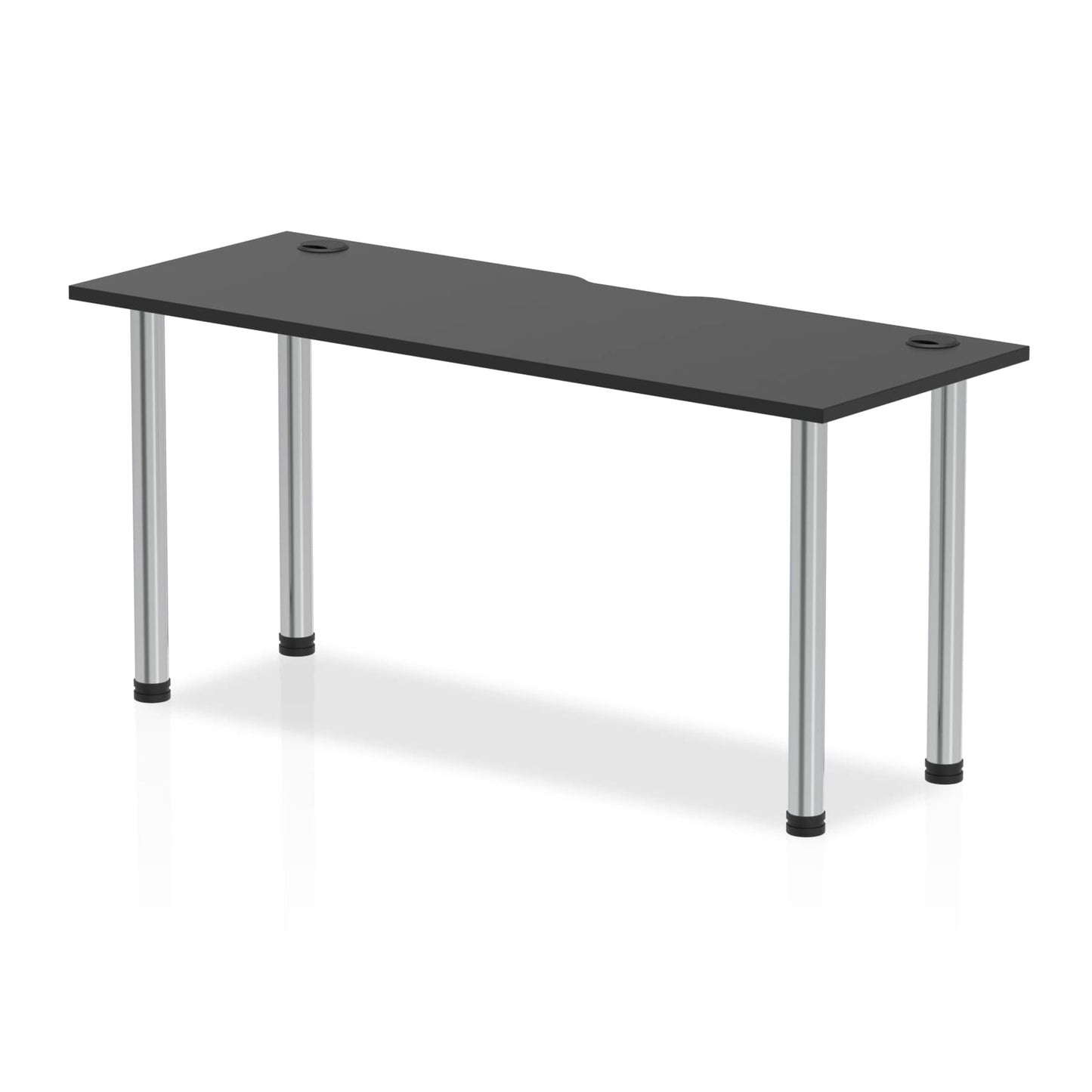 Impulse Black Series Slimline Straight Table