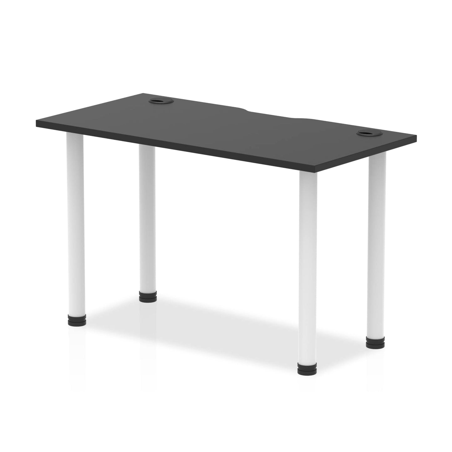 Impulse Black Series Slimline Straight Table