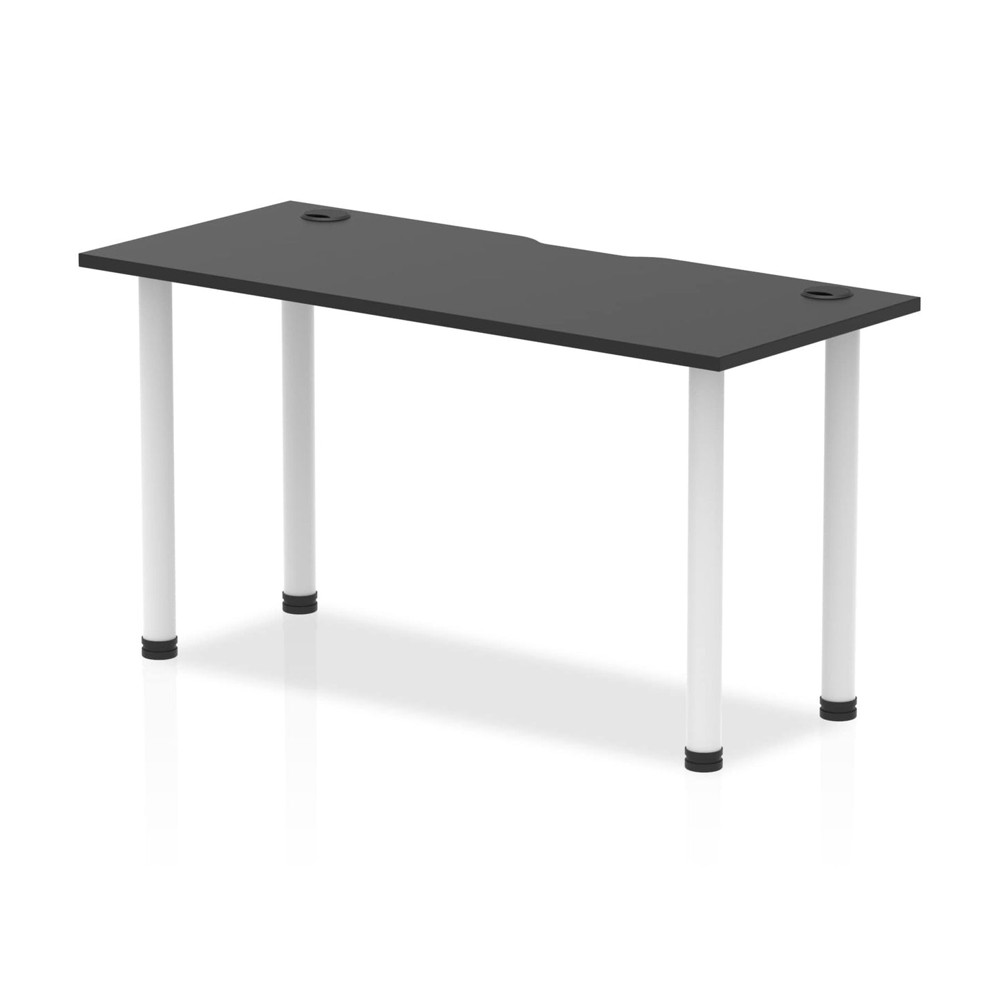 Impulse Black Series Slimline Straight Table