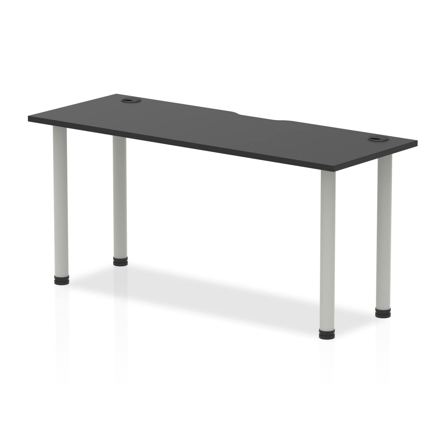 Impulse Black Series Slimline Straight Table