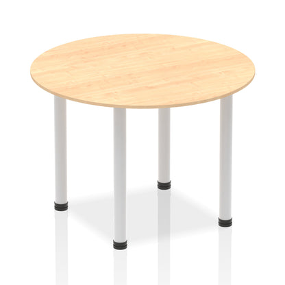 Impulse Round Table With Post Leg