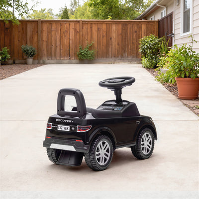 AIYAPLAY Land Rover Licensed Toddler Ride on Car with Horn, Engine Sounds, Under-Seat Storage, for 18-36 Months, Black 