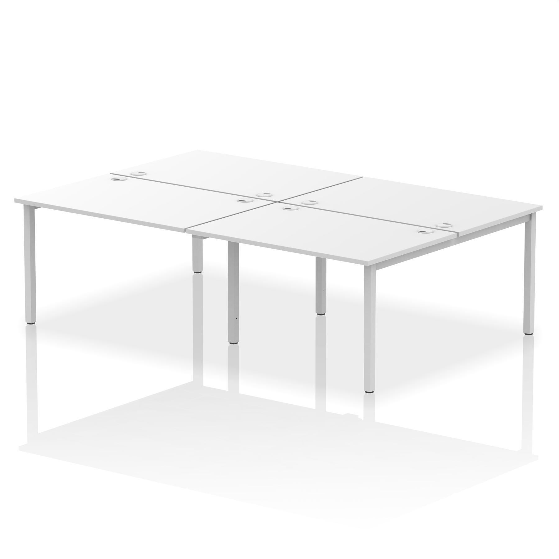 Impulse B2B Bench Desk - 4 Person