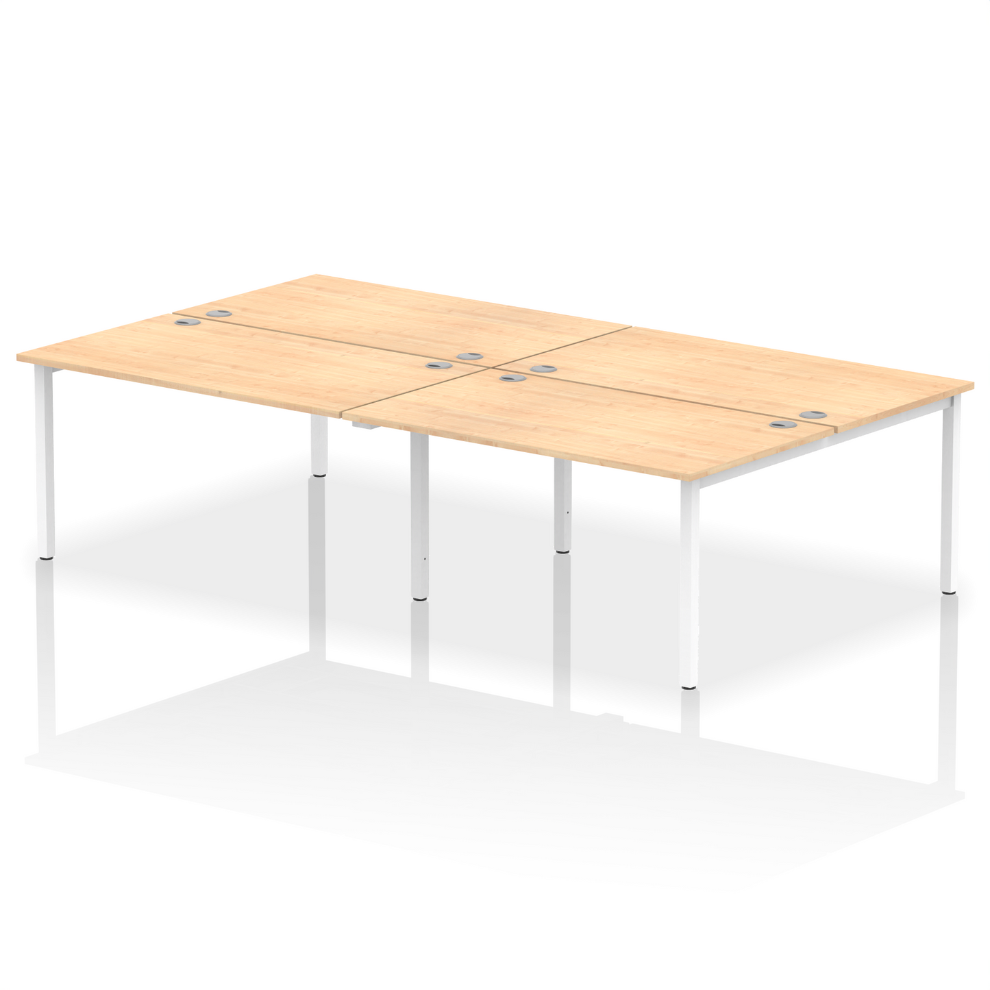 Impulse B2B Bench Desk - 4 Person