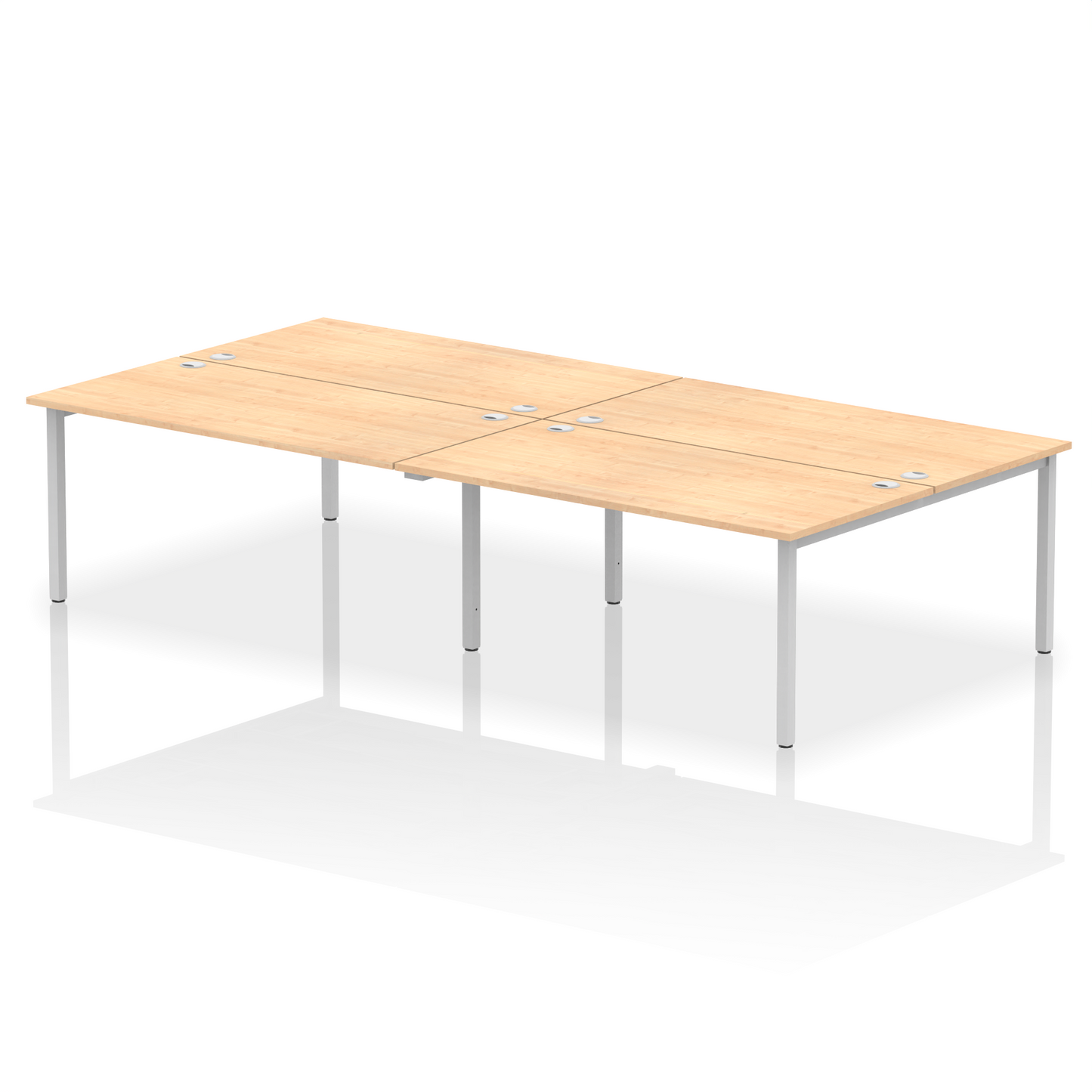 Impulse B2B Bench Desk - 4 Person