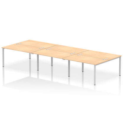 Impulse B2B Bench Desk - 6 Person