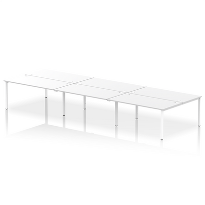 Impulse B2B Bench Desk - 6 Person