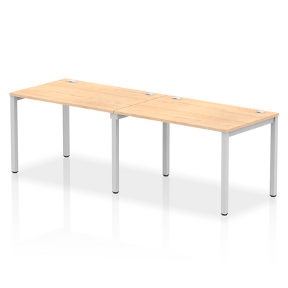 Impulse Single Row Bench Desk - 2 Person