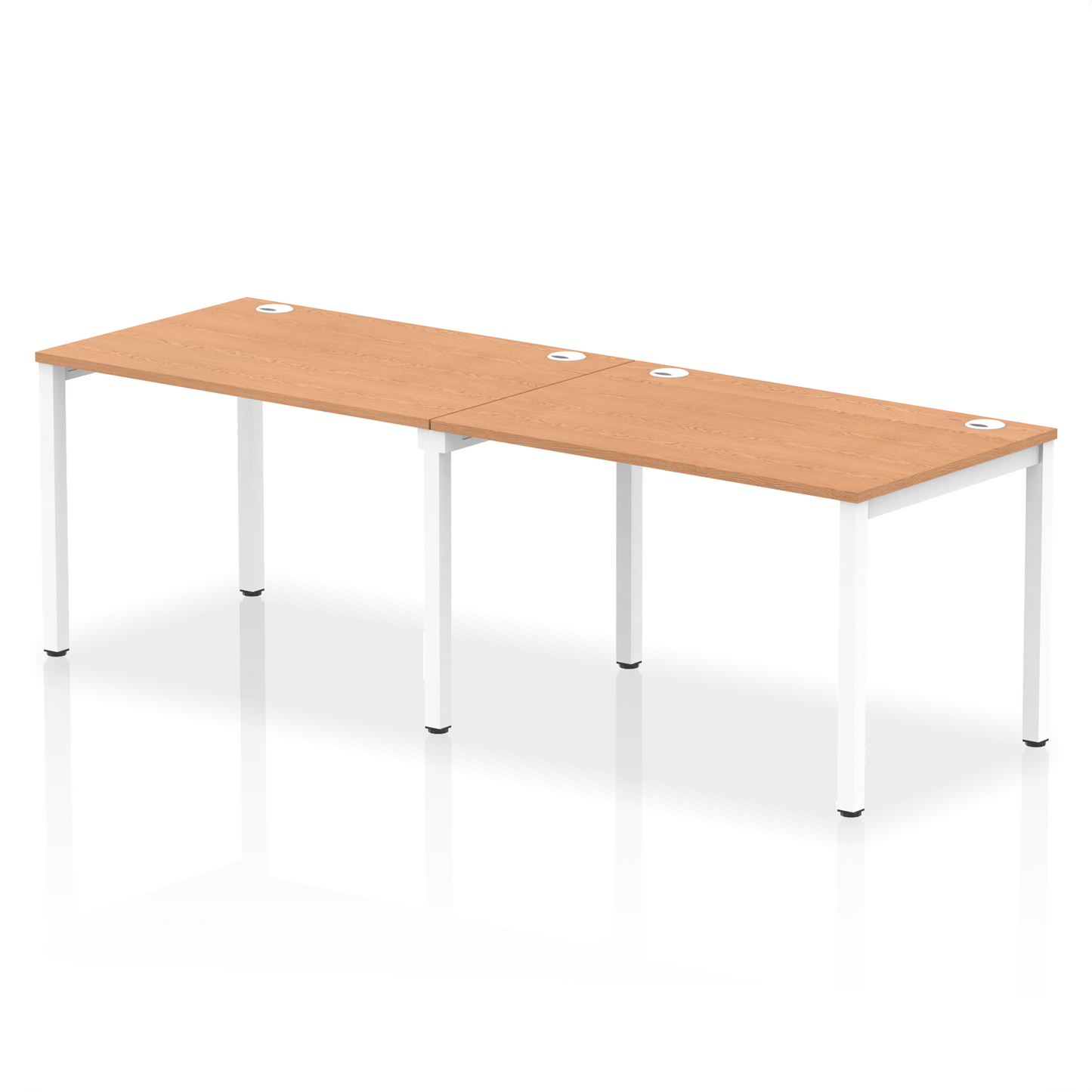 Impulse Single Row Bench Desk - 2 Person