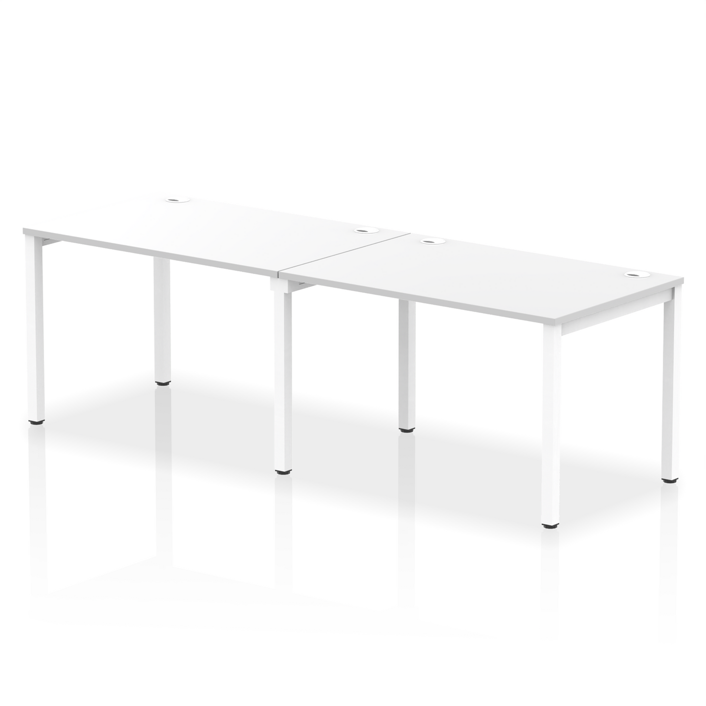 Impulse Single Row Bench Desk - 2 Person