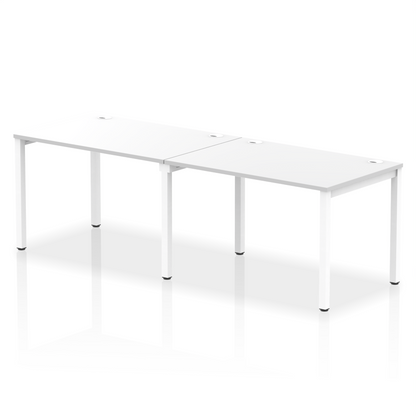 Impulse Single Row Bench Desk - 2 Person