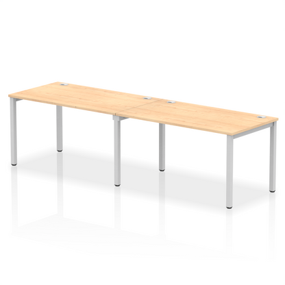 Impulse Single Row Bench Desk - 2 Person