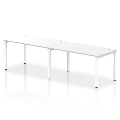 Impulse Single Row Bench Desk - 2 Person