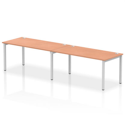 Impulse Single Row Bench Desk - 2 Person