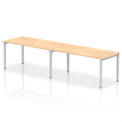 Impulse Single Row Bench Desk - 2 Person