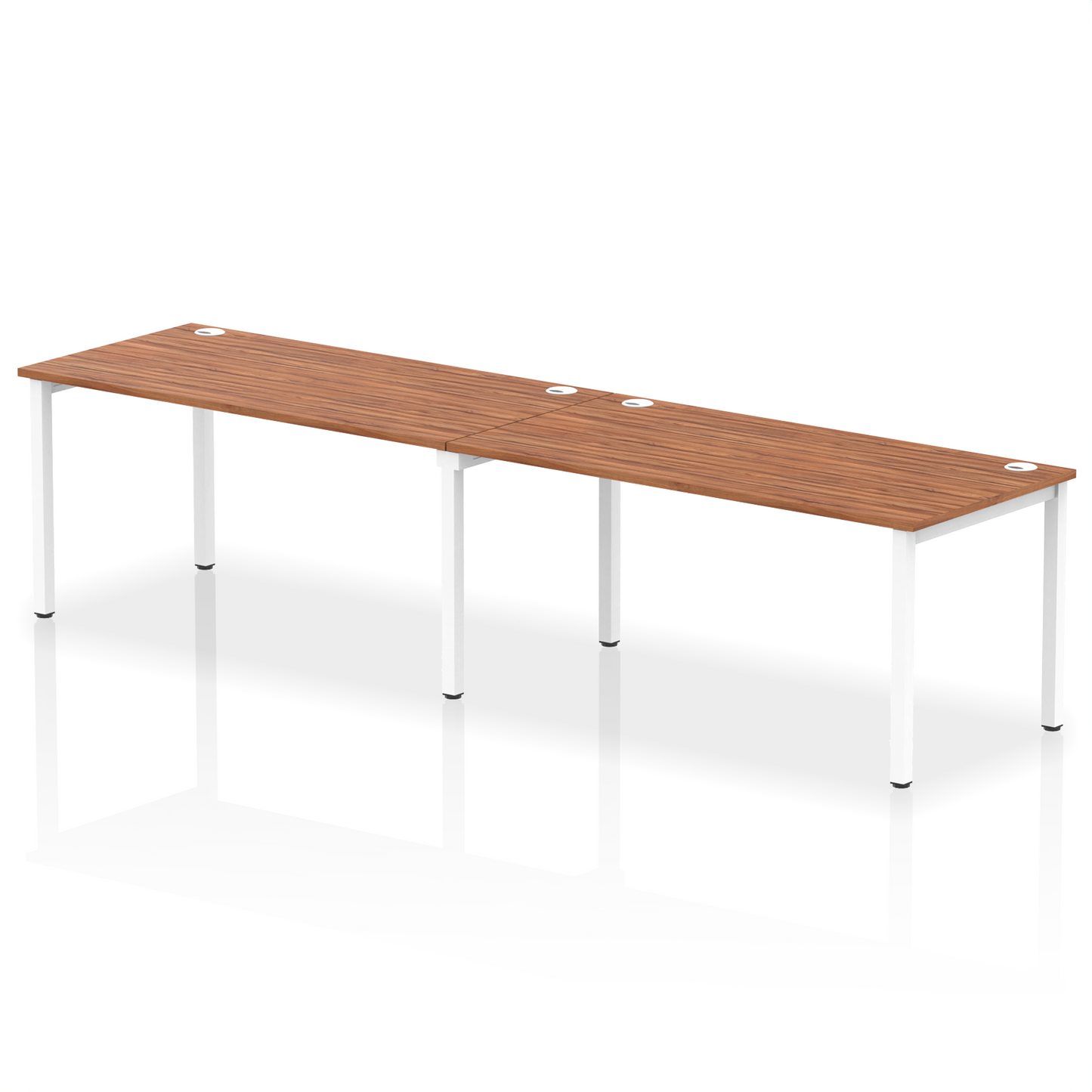 Impulse Single Row Bench Desk - 2 Person