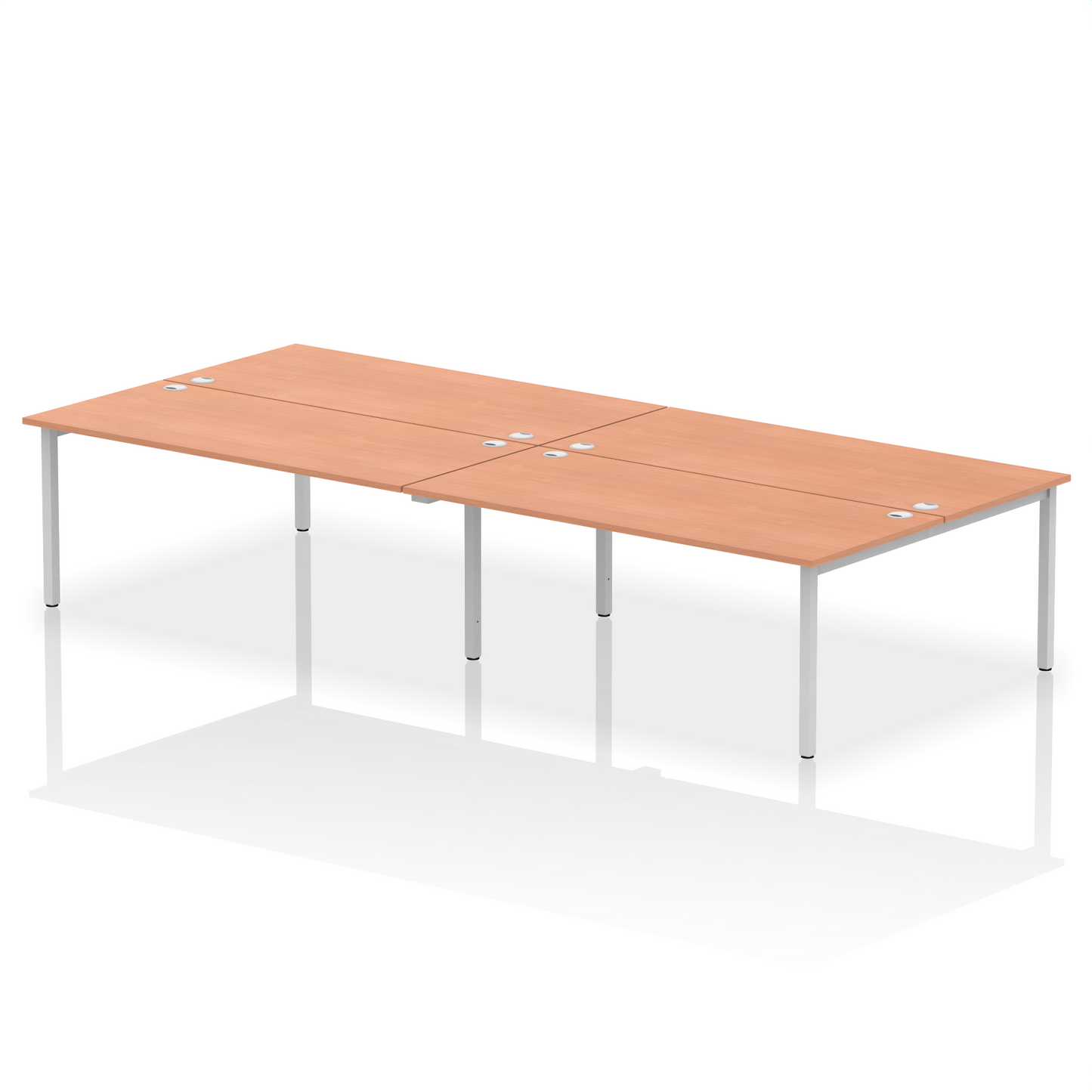 Impulse B2B Bench Desk - 4 Person