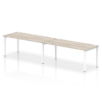 Impulse Single Row Bench Desk - 2 Person