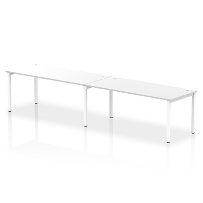 Impulse Single Row Bench Desk - 2 Person