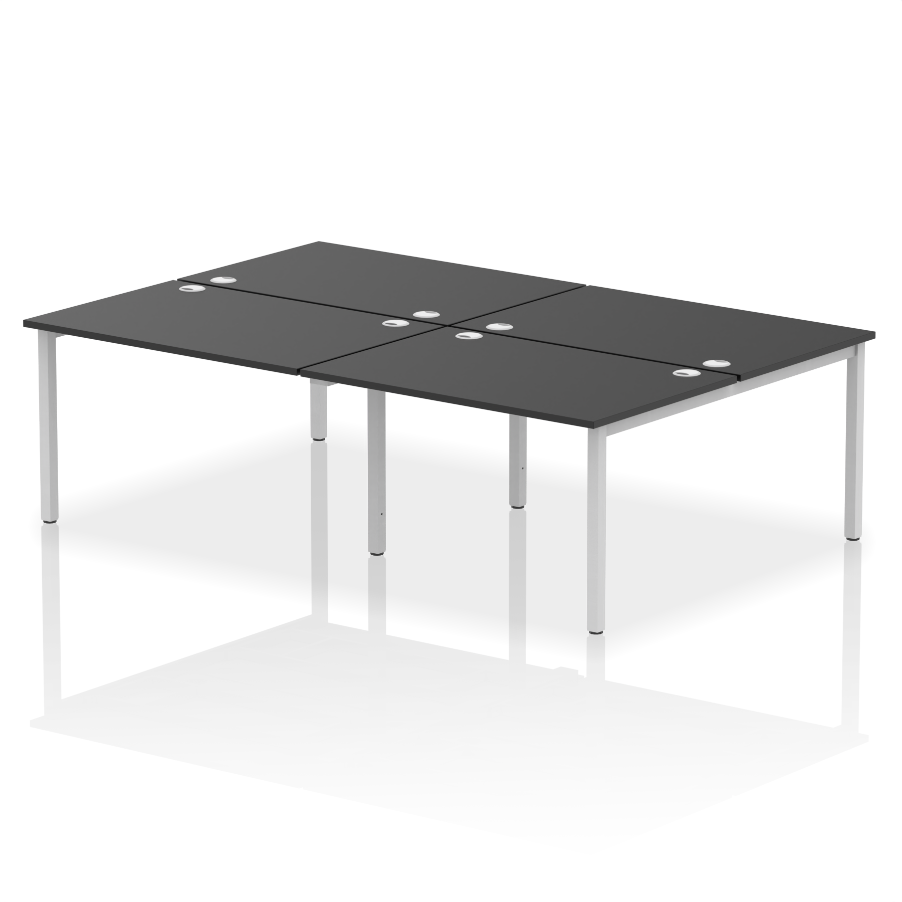 Impulse B2B Bench Desk - 4 Person