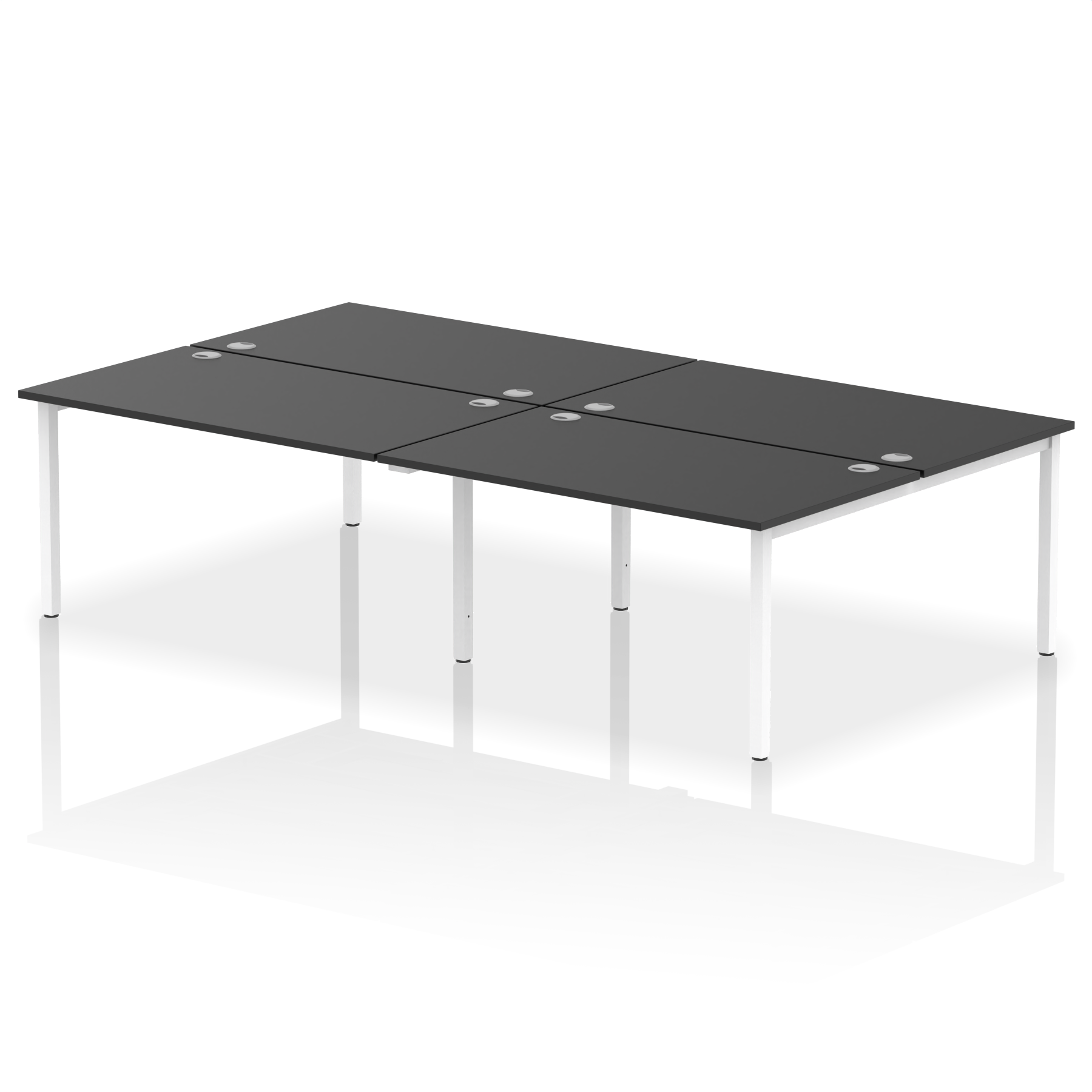 Impulse B2B Bench Desk - 4 Person