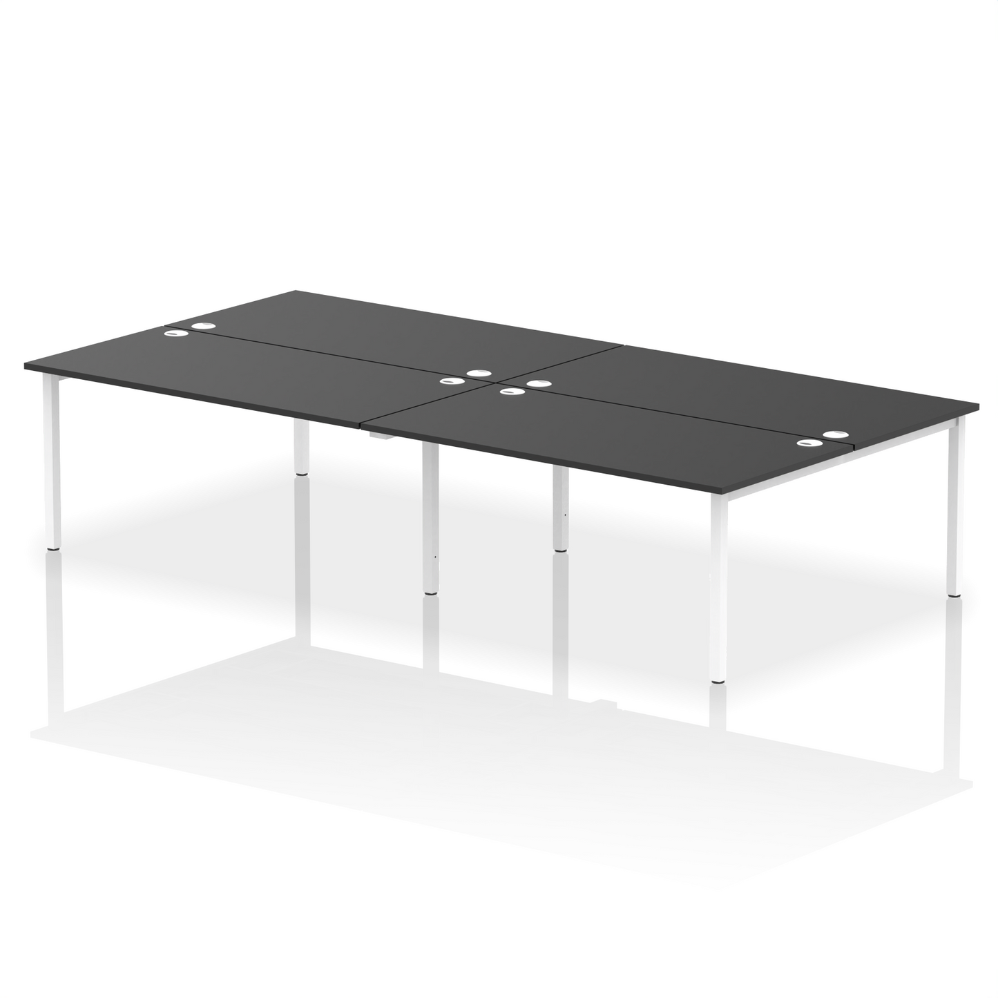 Impulse B2B Bench Desk - 4 Person