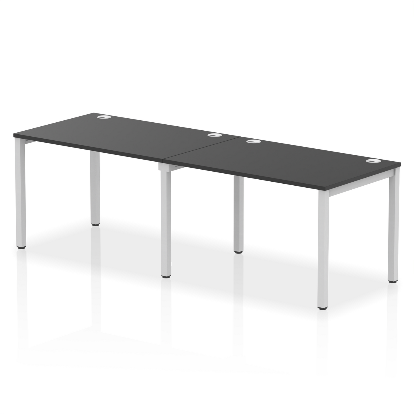 Impulse Single Row Bench Desk - 2 Person