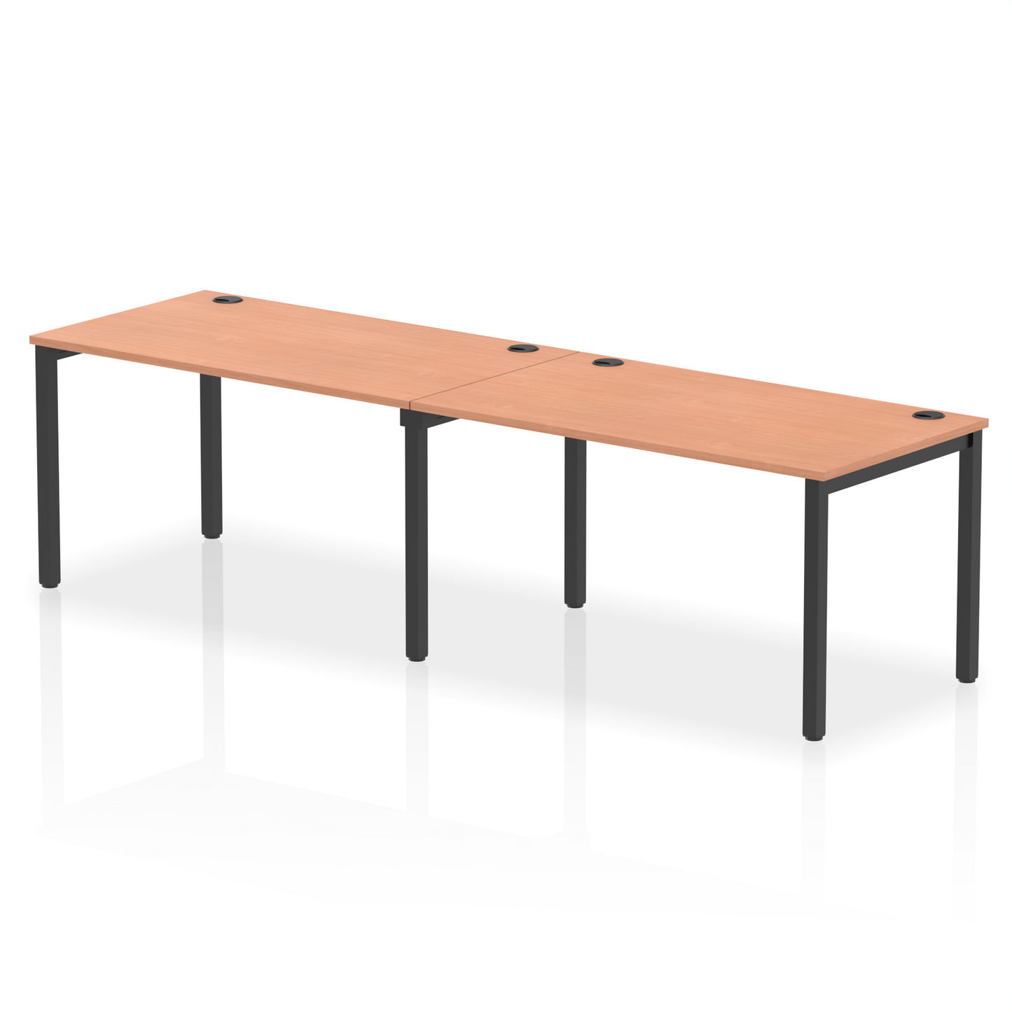 Impulse Single Row Bench Desk - 2 Person