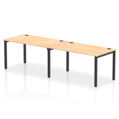 Impulse Single Row Bench Desk - 2 Person