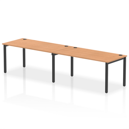 Impulse Single Row Bench Desk - 2 Person