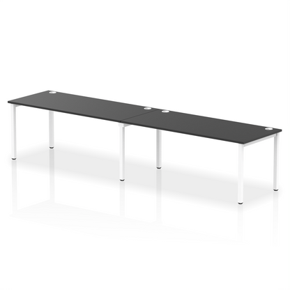 Impulse Single Row Bench Desk - 2 Person