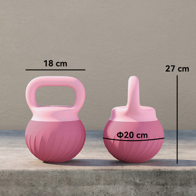SPORTNOW Soft Kettlebell, 6kg Kettle Bell with Anti-Slip Grip for Home Gym Weight Lifting and Strength Training 