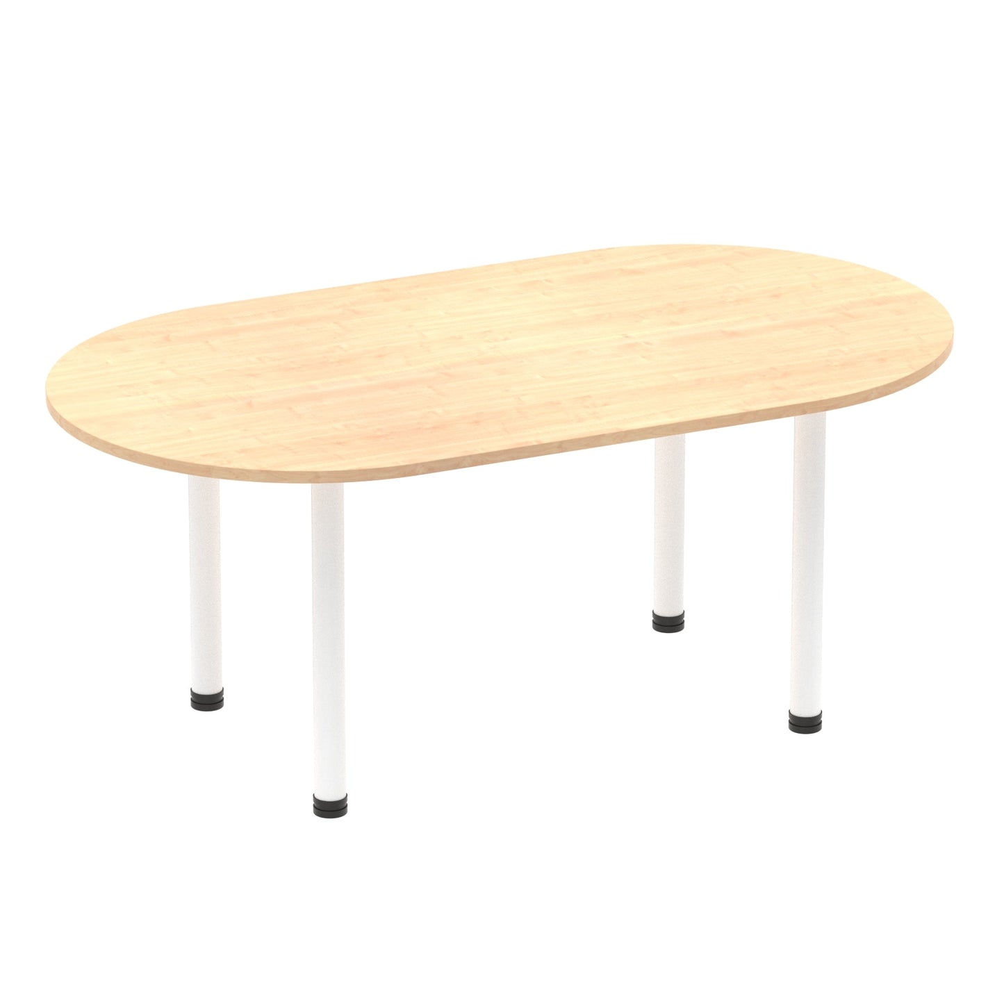 Impulse Boardroom Table With Post Leg