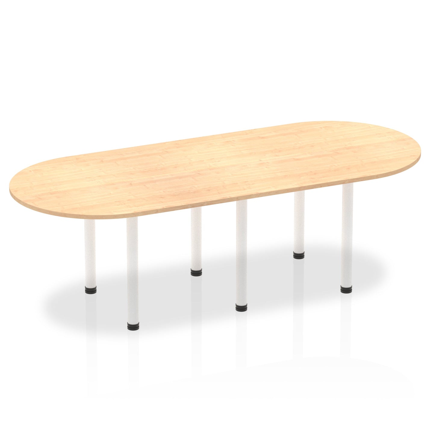 Impulse Boardroom Table With Post Leg