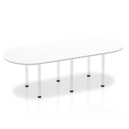 Impulse Boardroom Table With Post Leg