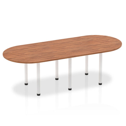 Impulse Boardroom Table With Post Leg