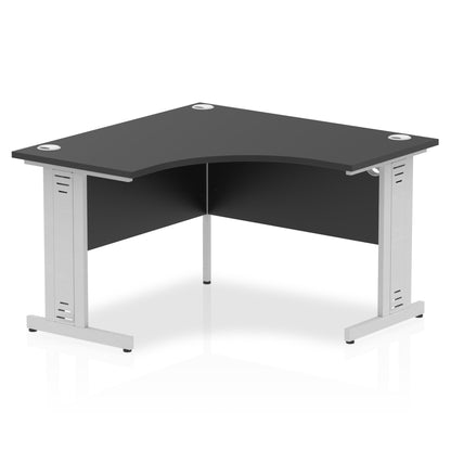 Impulse 1200mm Cable Managed Leg Corner Desk