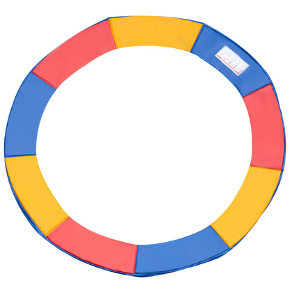 HOMCOM 10FT Trampoline Pad, Φ305cm Trampoline Accessories Surround Safety Pad Foam Padding Pads Replacement Spare, Multi-Colour 