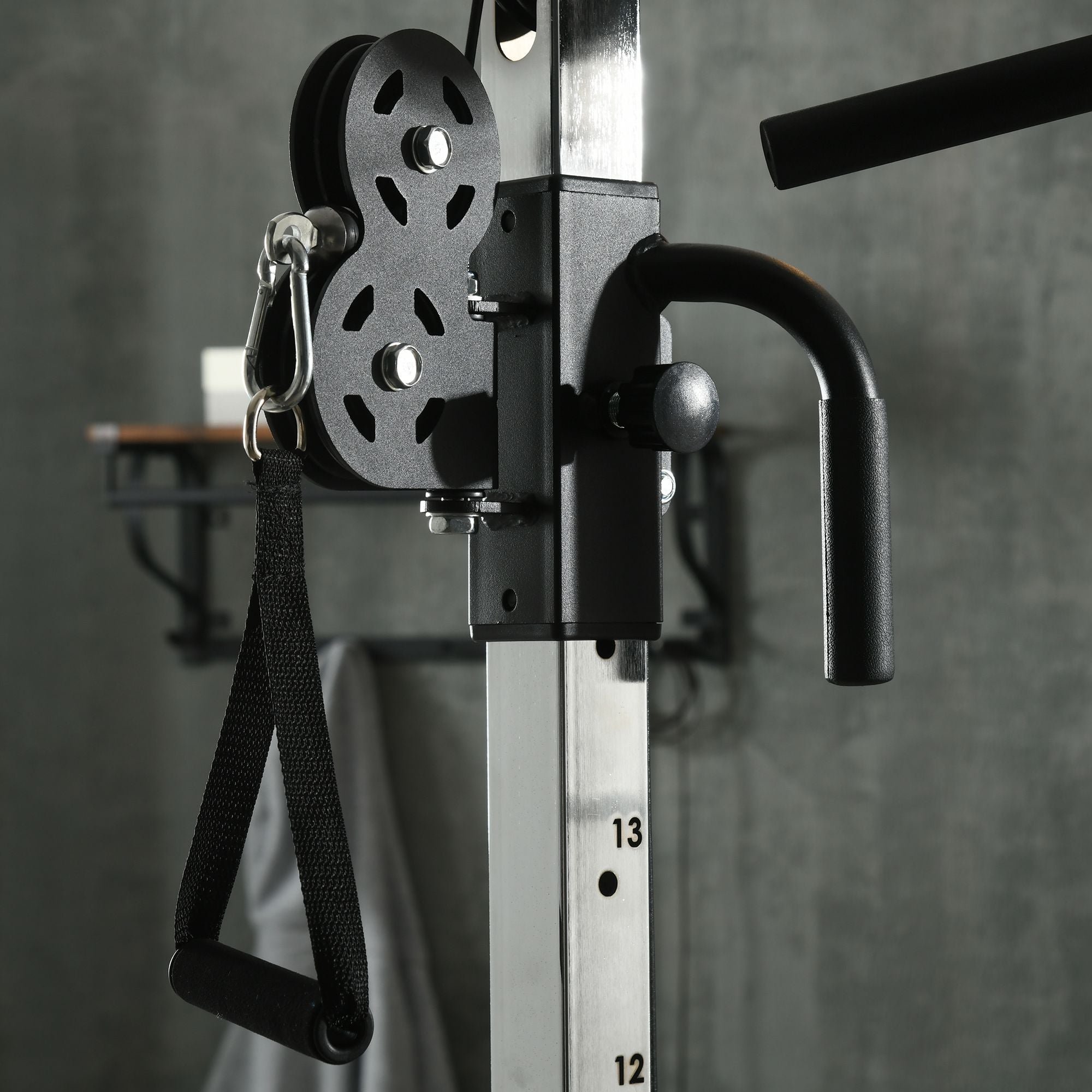 SPORTNOW Home Gym Machine, Multifunctional Gym Equipment with High and Low Pulleys, Pull Up Bar, 15-Position Adjustable Strength Training Workout Station for Full Body Fitness