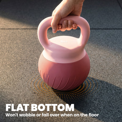 SPORTNOW Soft Kettlebell, 6kg Kettle Bell with Anti-Slip Grip for Home Gym Weight Lifting and Strength Training 
