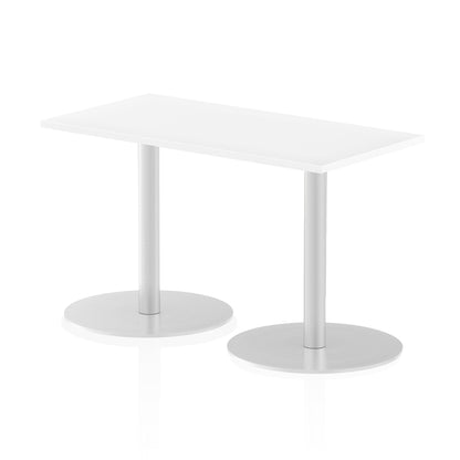 Italia Slimline Rectangular Poseur Table