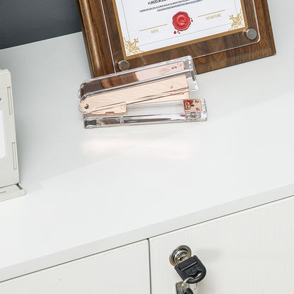 Vinsetto Two-Tier Locking Office Storage Cabinet - White 