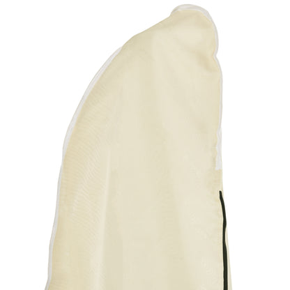 Outsunny Parasol Cover, Cantilever Umbrella Cover, Banana Umbrella Protector with Zipper for Outdoor Garden, Patio, White 