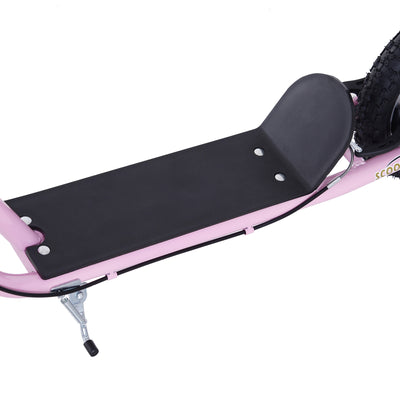 HOMCOM Stunt Scooter, Kids Scooter with Big Wheels, Adjustable Height, Dual Brakes, for Ages 5 Years+, Pink 
