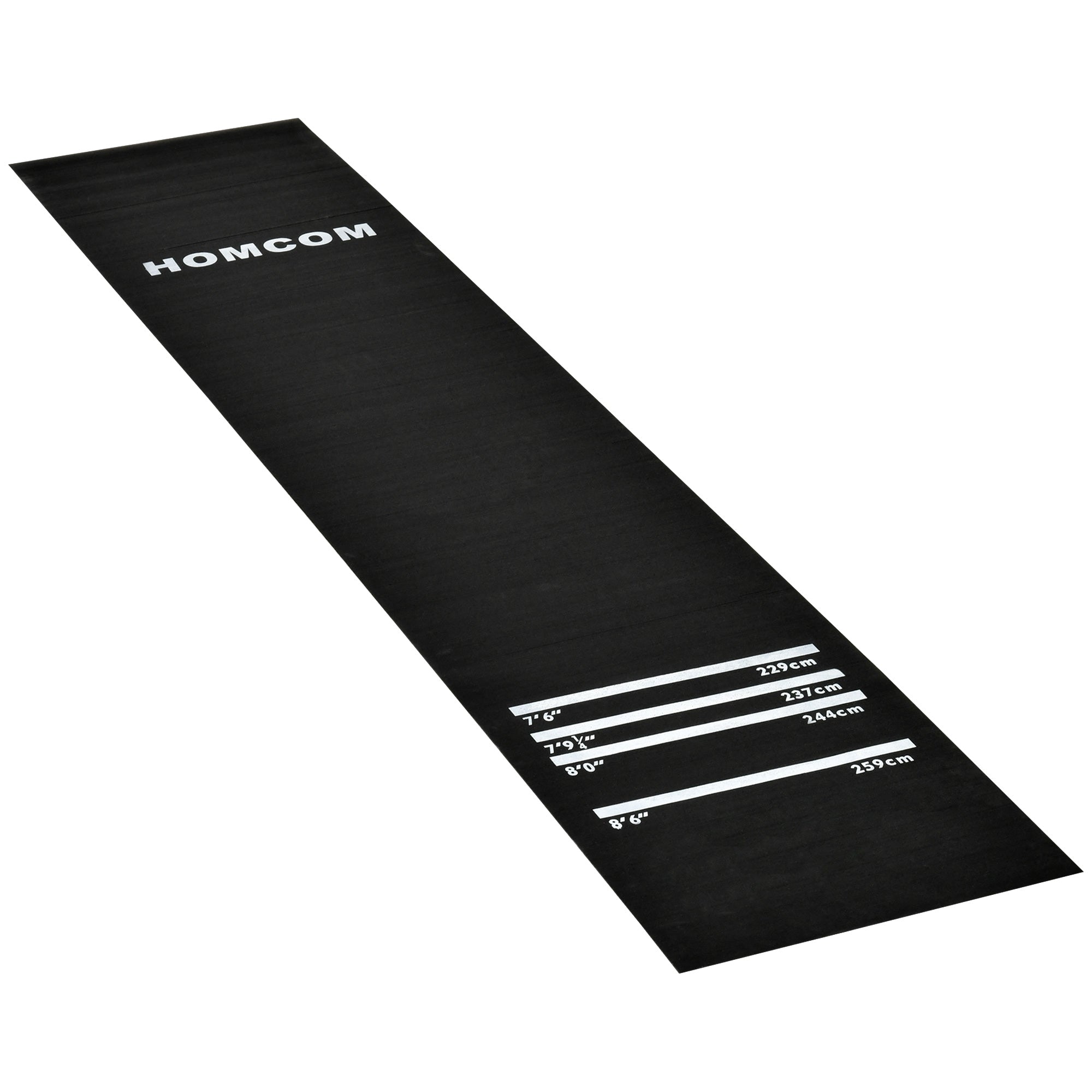 HOMCOM Professional Rubber Darts Dart Mat Pub Club Home 4 Throwing Distances 