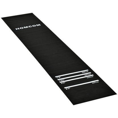 HOMCOM Professional Rubber Darts Dart Mat Pub Club Home 4 Throwing Distances 