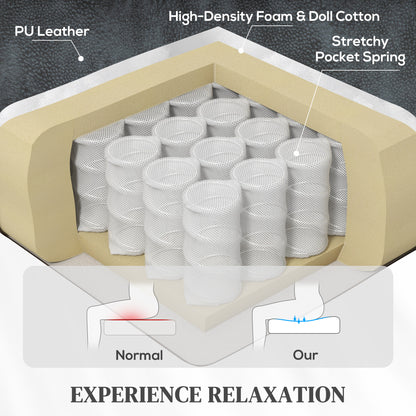 HOMCOM Power Lift Recliner Chair with Vibration Massage, Heat, USB - Grey