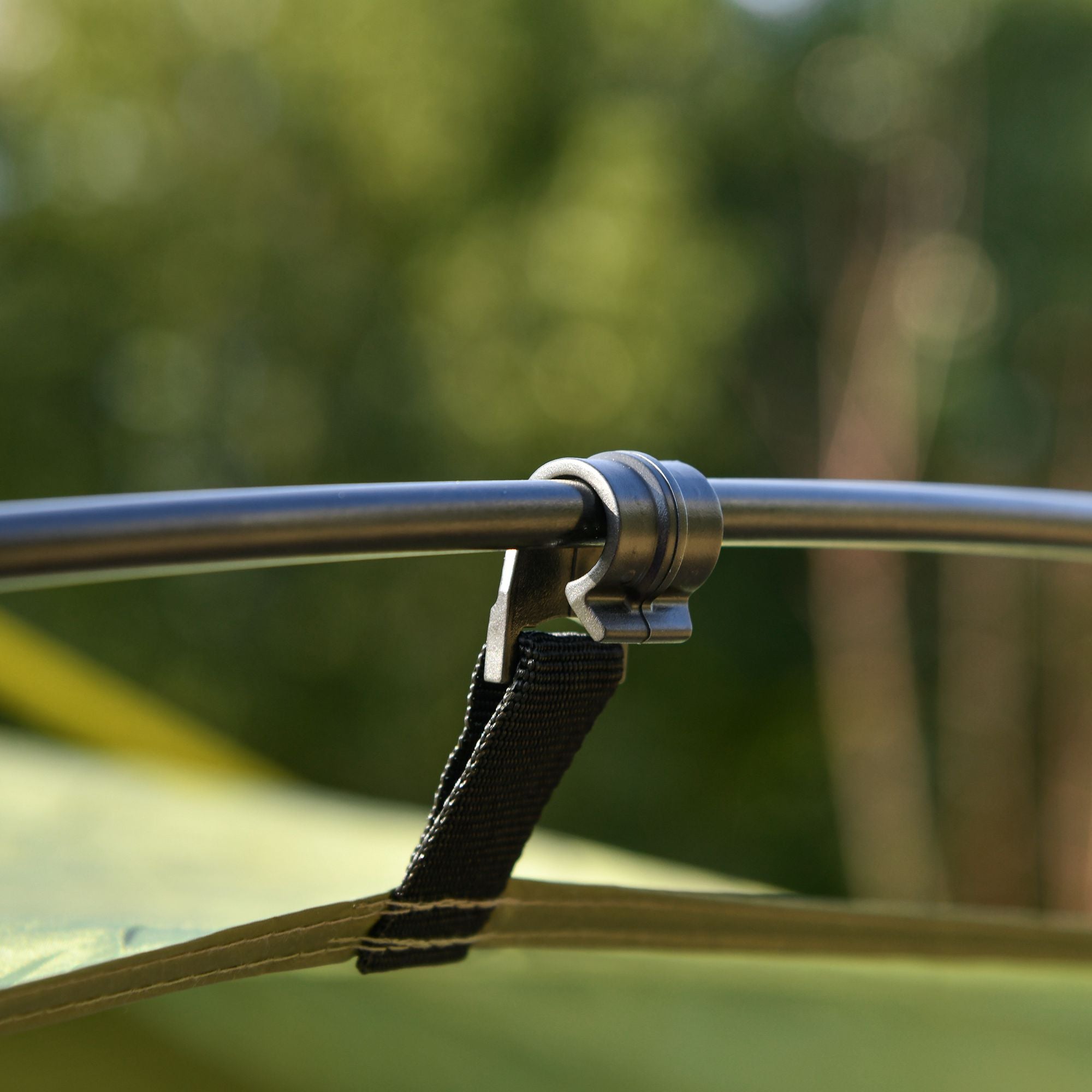 Outsunny 4 Person Automatic Camping Tent, Outdoor Pop Up Tent, Portable Backpacking Dome Shelter, Green 