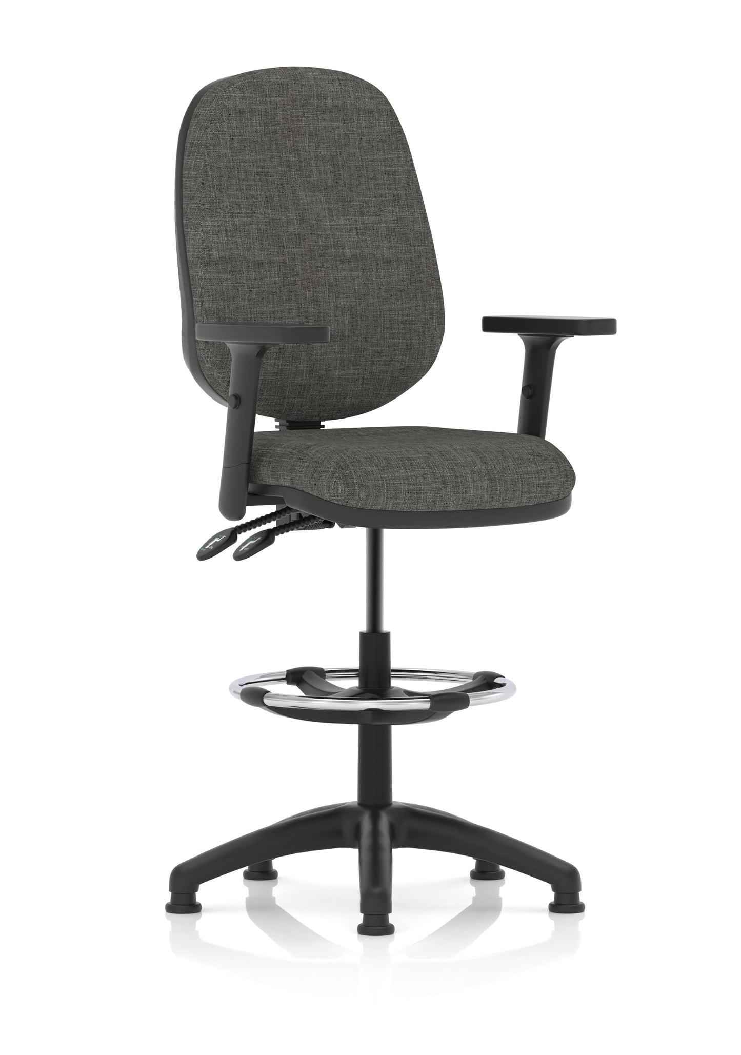 Eclipse Plus II Task Operator Office Chair with Hi Rise Draughtsman Kit