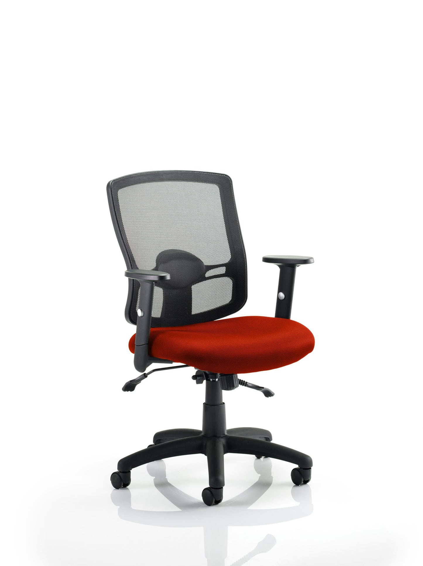 Portland II Medium Mesh Back Task Operator Office Chair with Arms